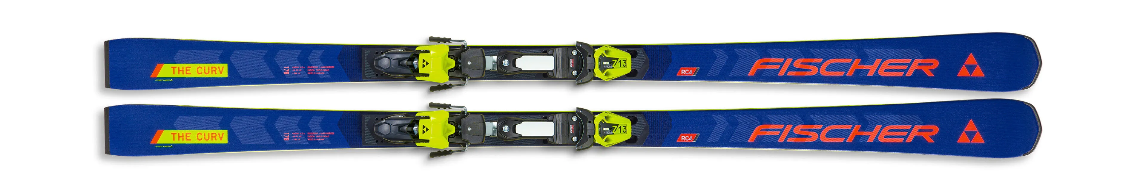 Fischer THE CURV M-PLATE + RC4 Z13 FF Slalomski Experte 23/24 blau