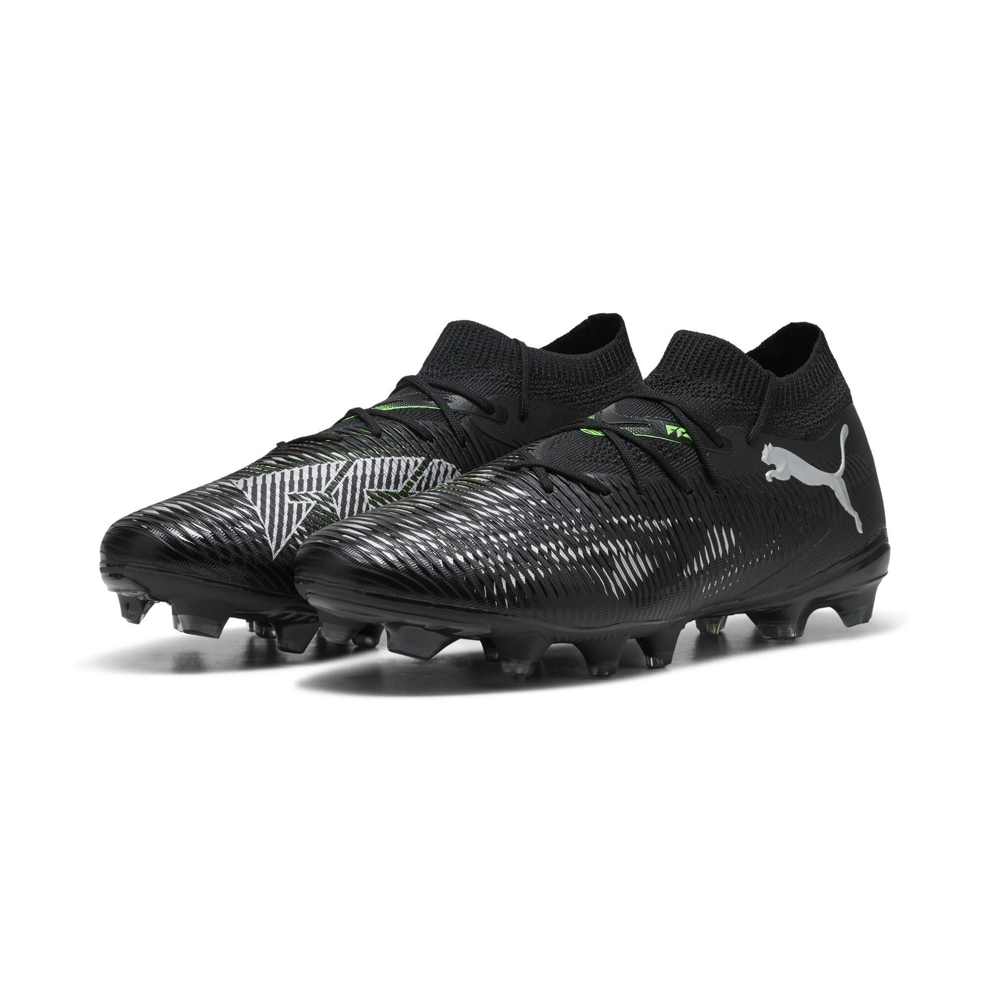 Puma FUTURE 8 MATCH FG/AG Fußballschuhe Unisex schwarz