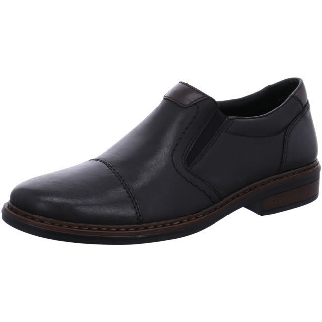 Rieker Slipper Klassisch Elegant Modisch Herren schwarz