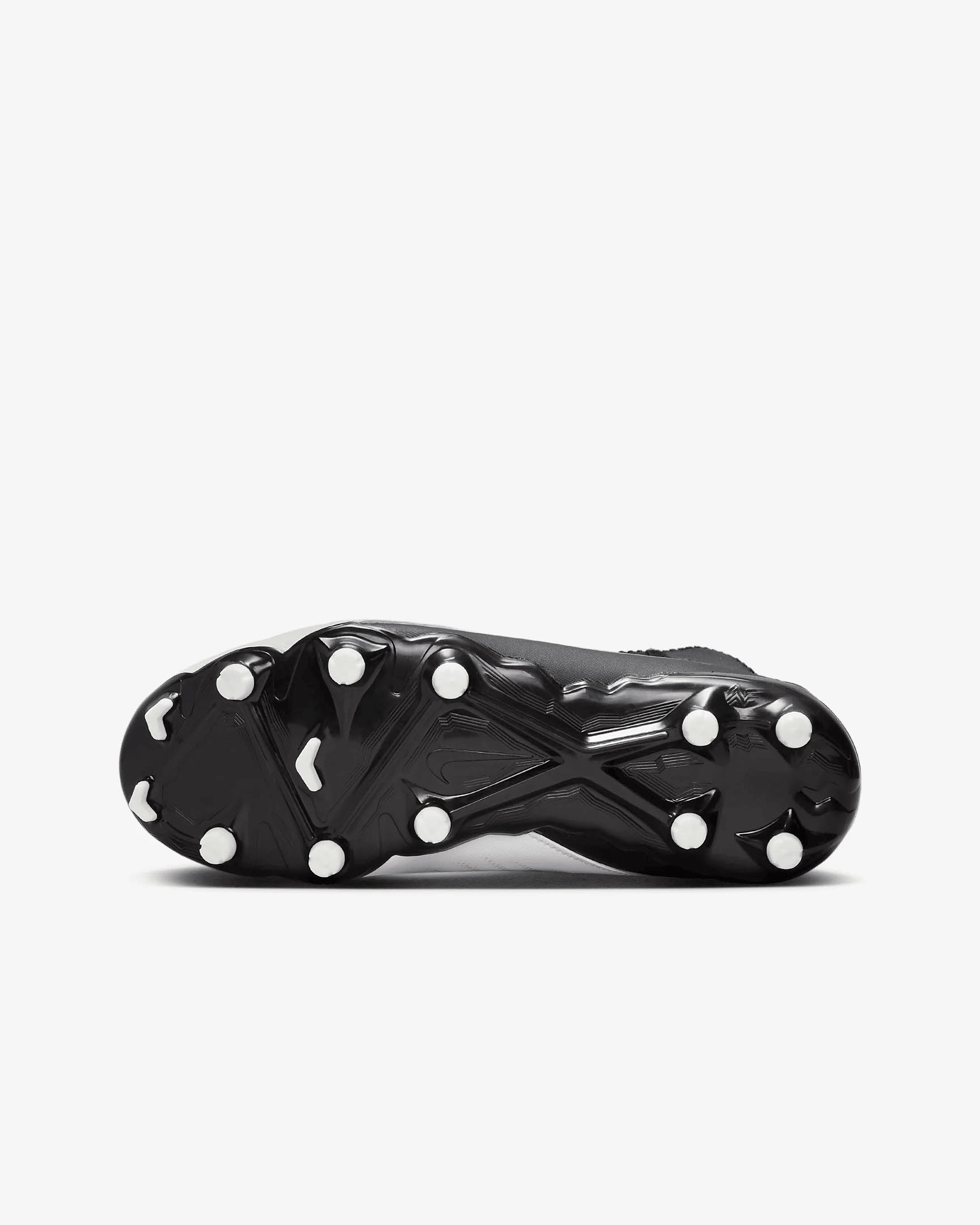 Nike Jr. Phantom Luna 2 Academy Fußballschuh high-top Rasen Kinder weiß schwarz