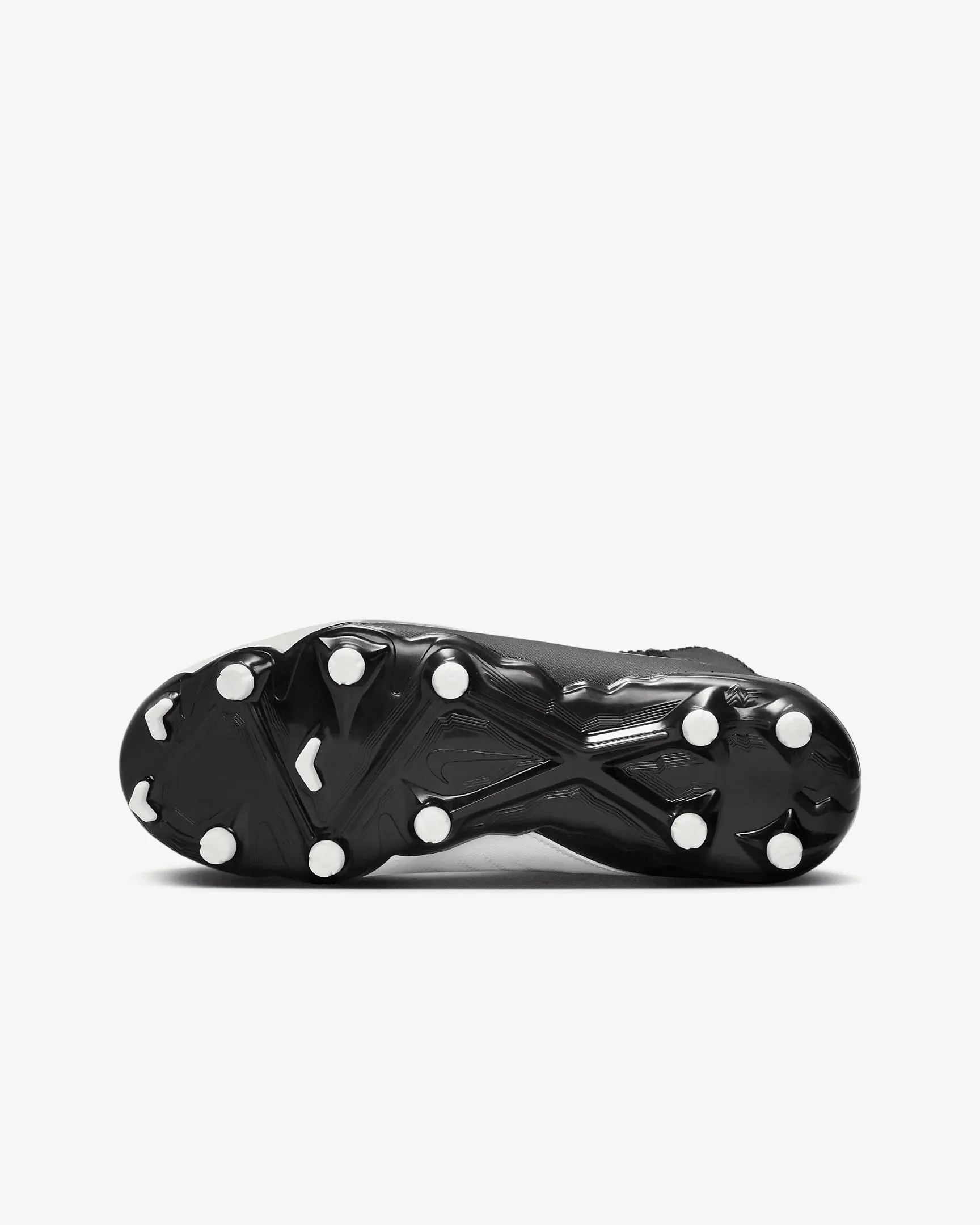 Nike Jr. Phantom Luna 2 Academy Fußballschuh high-top Rasen Kinder weiß schwarz