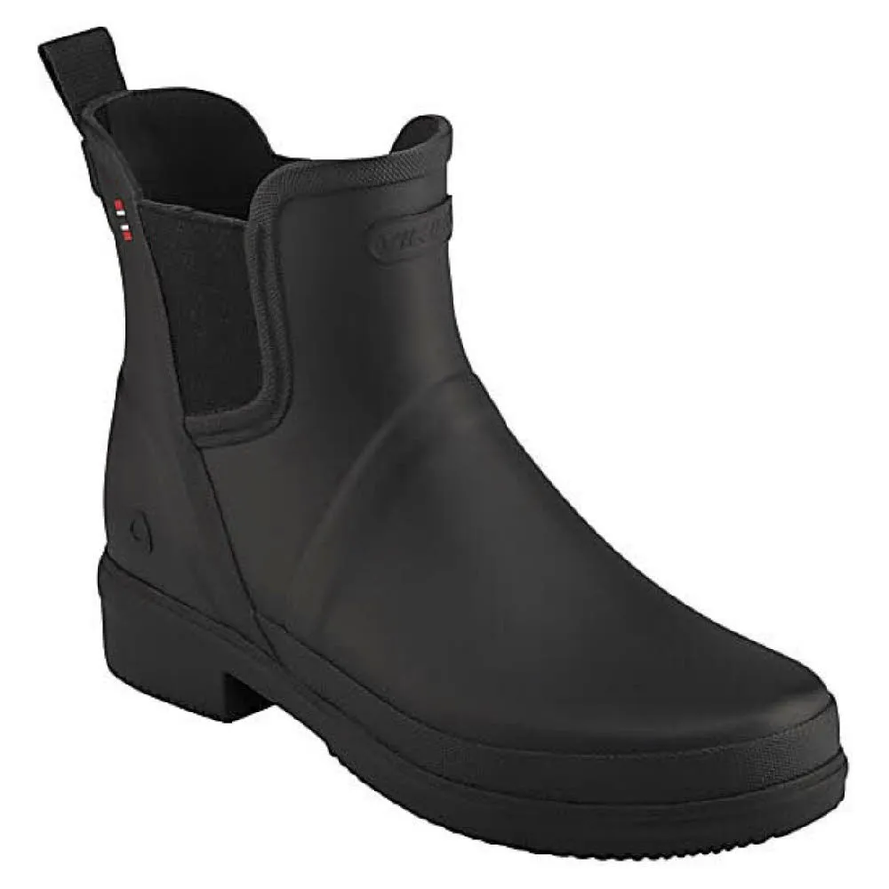 VIKING GYDA Damen Gummistiefel ungefüttert Regenstiefel waterproof schwarz NEU