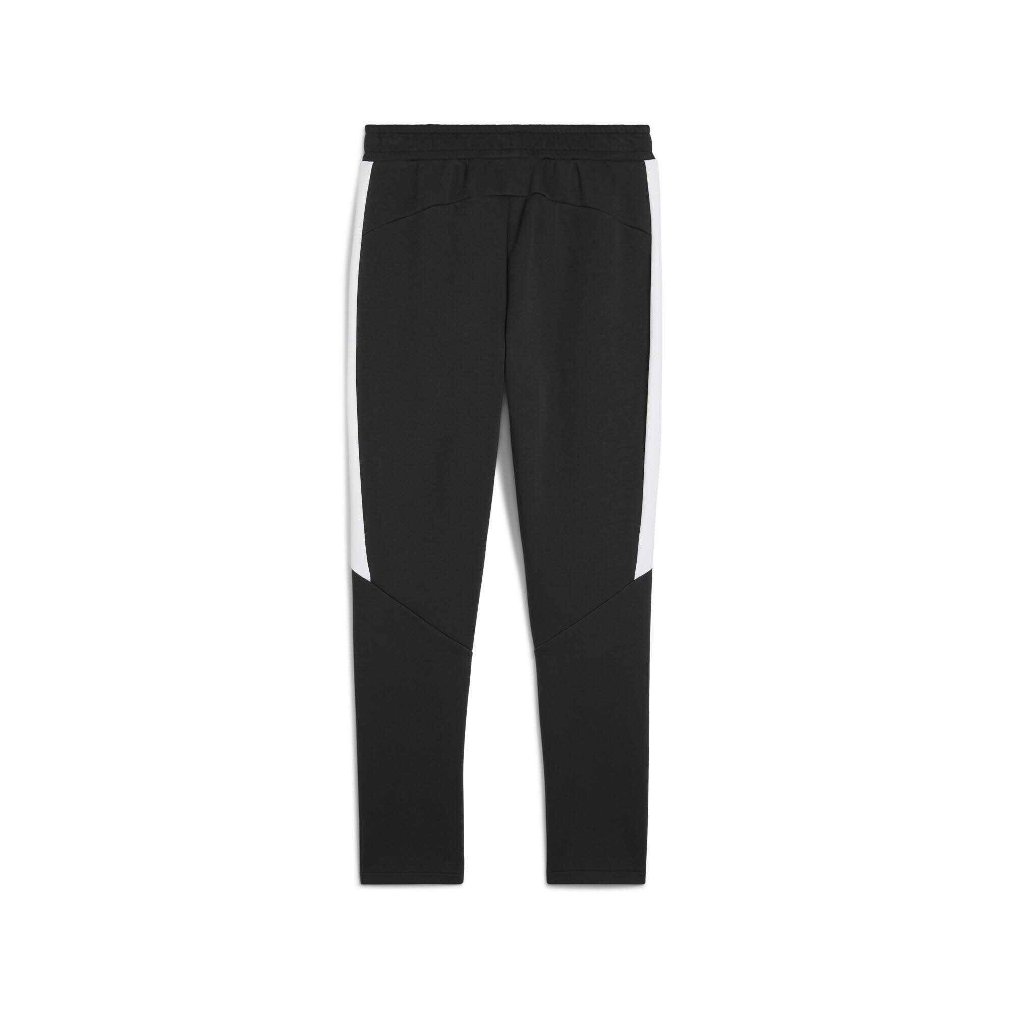 Puma teamEVOSTRIPE Pants Jogginghose schwarz/weiß