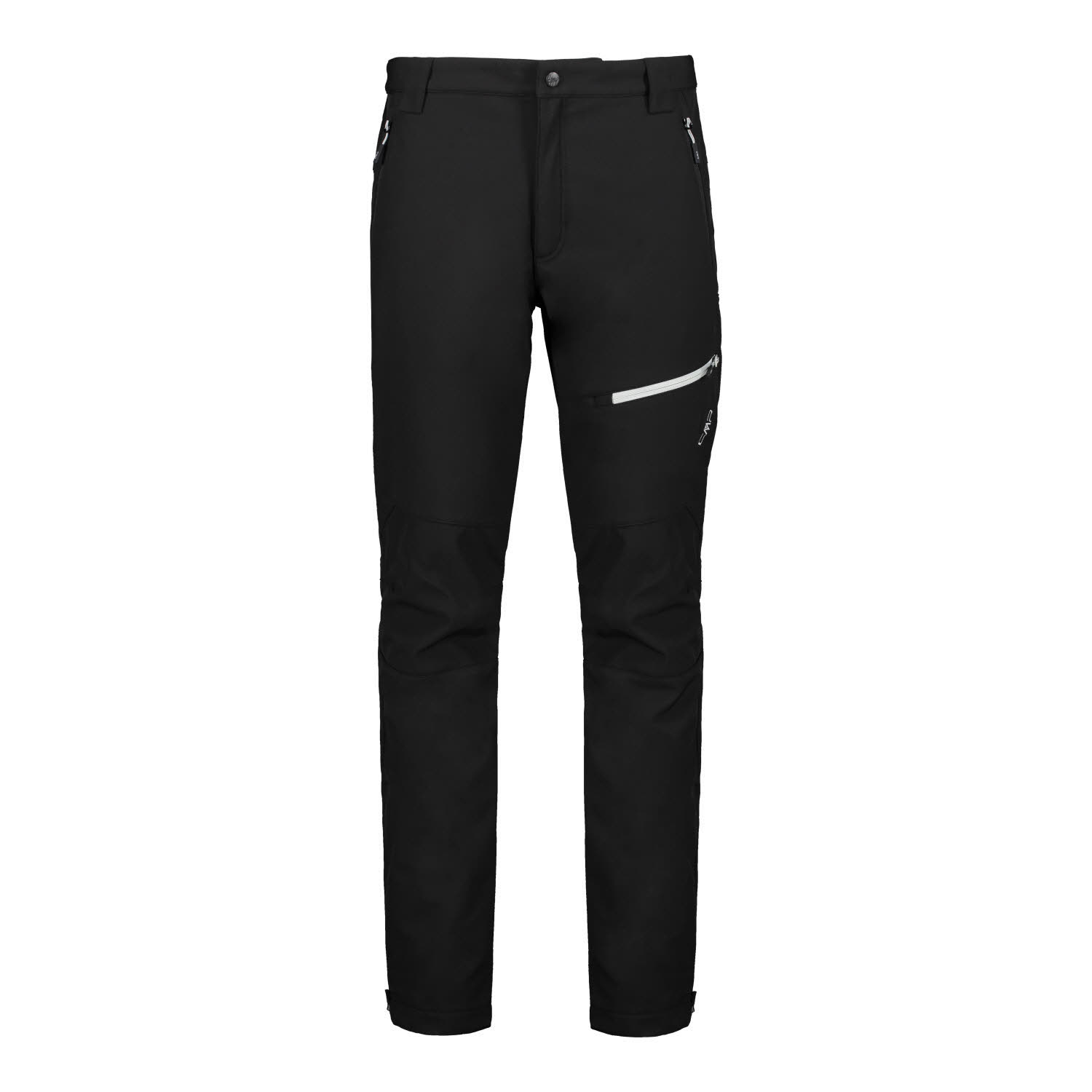CMP MAN PANT Herren Softshellhose Winterhose schwarz
