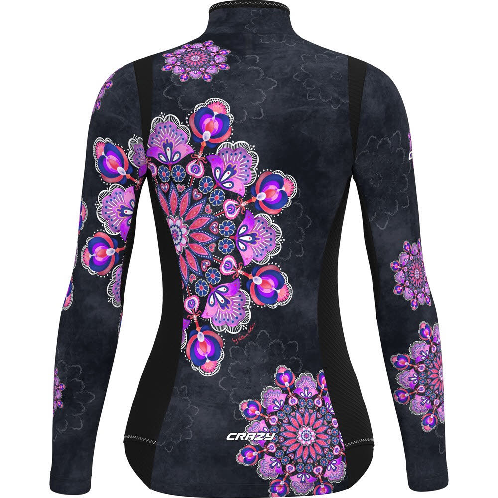 Crazy Idea Pull Wonder Magic Light Damen Midlayer mandala