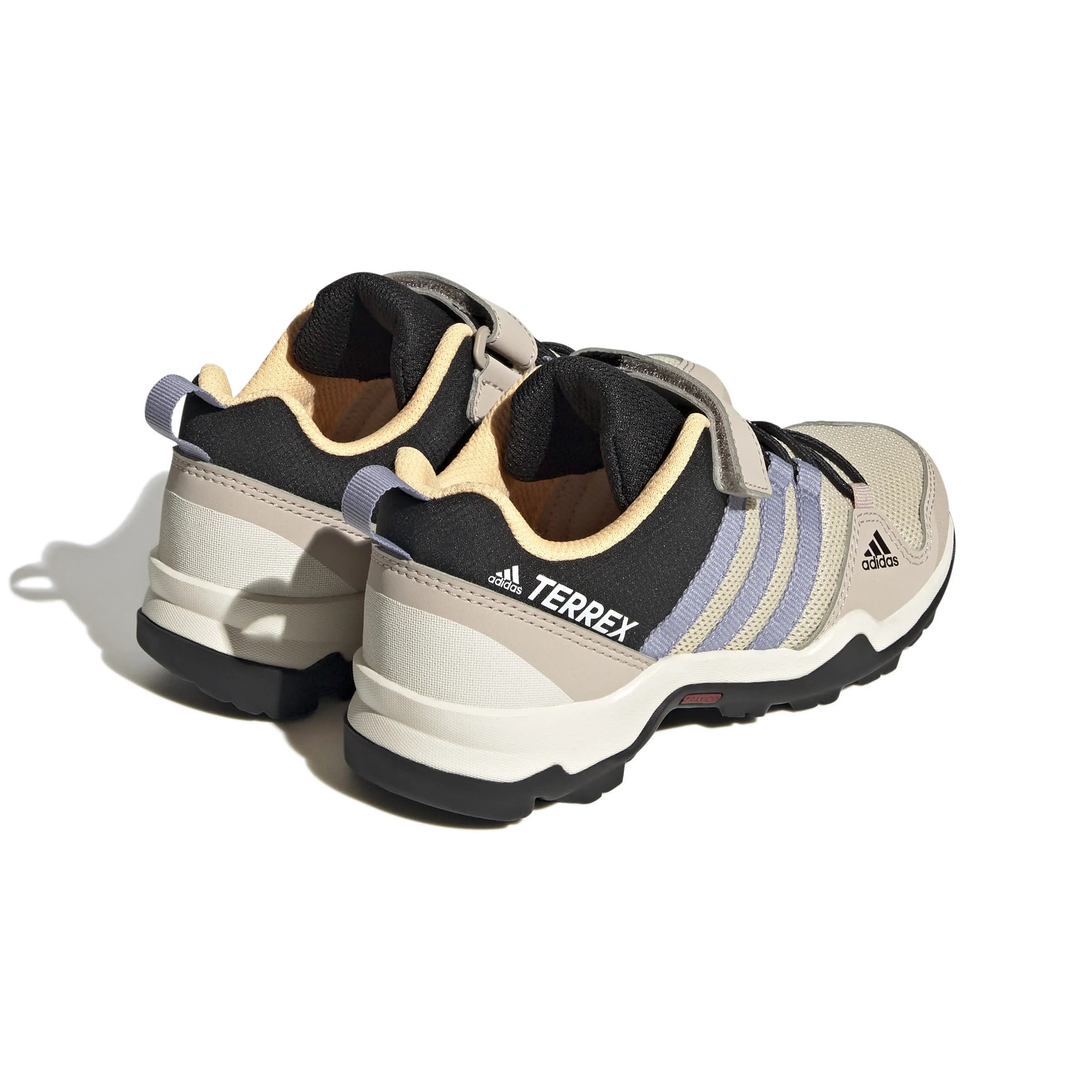 adidas Terrex AX2R Mädchen Schuh mit Klettverschluss beige blau
