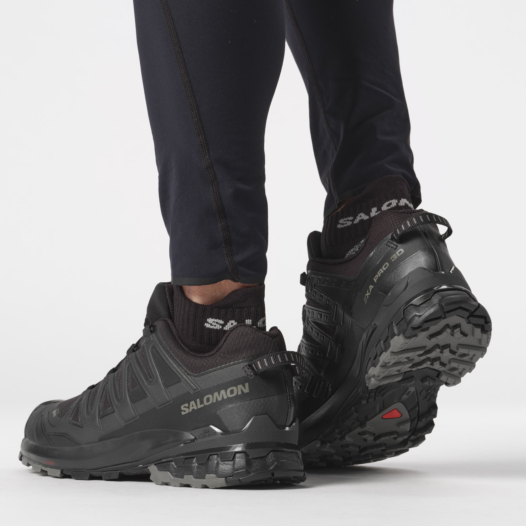 Salomon XA PRO 3D V9 WIDE GTX Trailrunning-Schuh Wanderschuh Herren schwarz