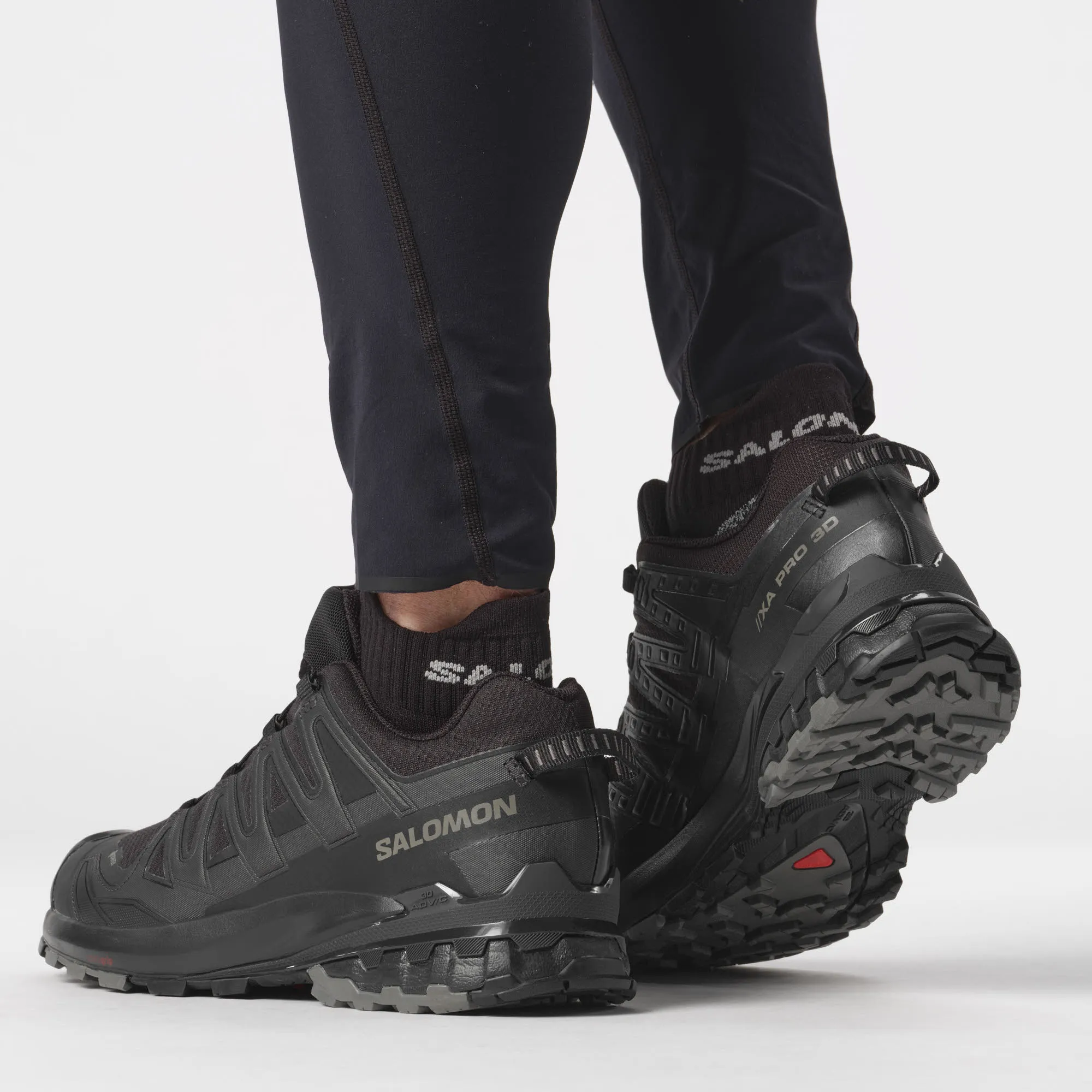 Salomon XA PRO 3D V9 WIDE GTX Trailrunning-Schuh Wanderschuh Herren schwarz