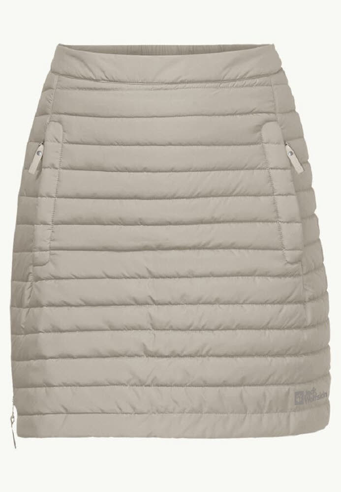 Jack Wolfskin ICEGUARD SKIRT Damen Rock Isolationsrock Winterrock dusty grey