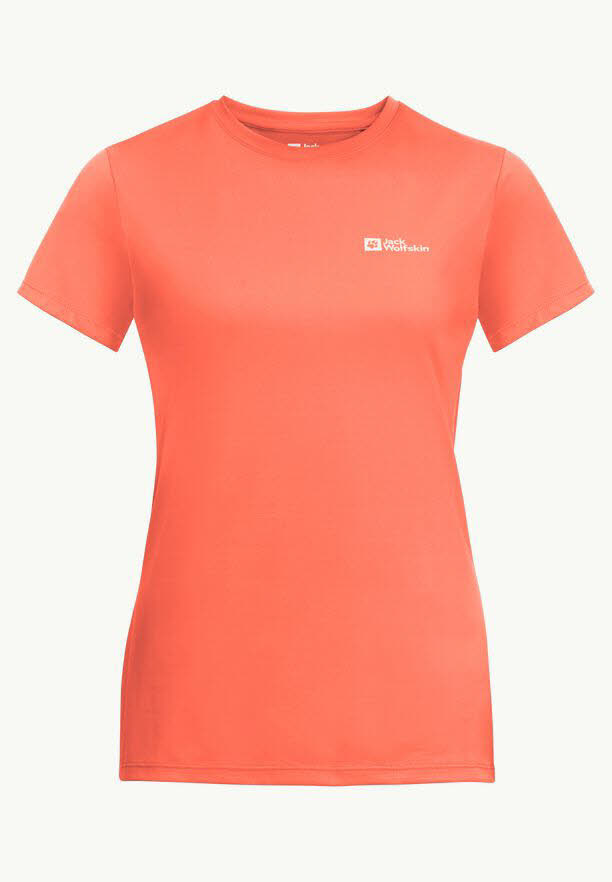 Jack Wolfskin Prelight Trail T W T-Shirt Funktionsshirt Damen orange
