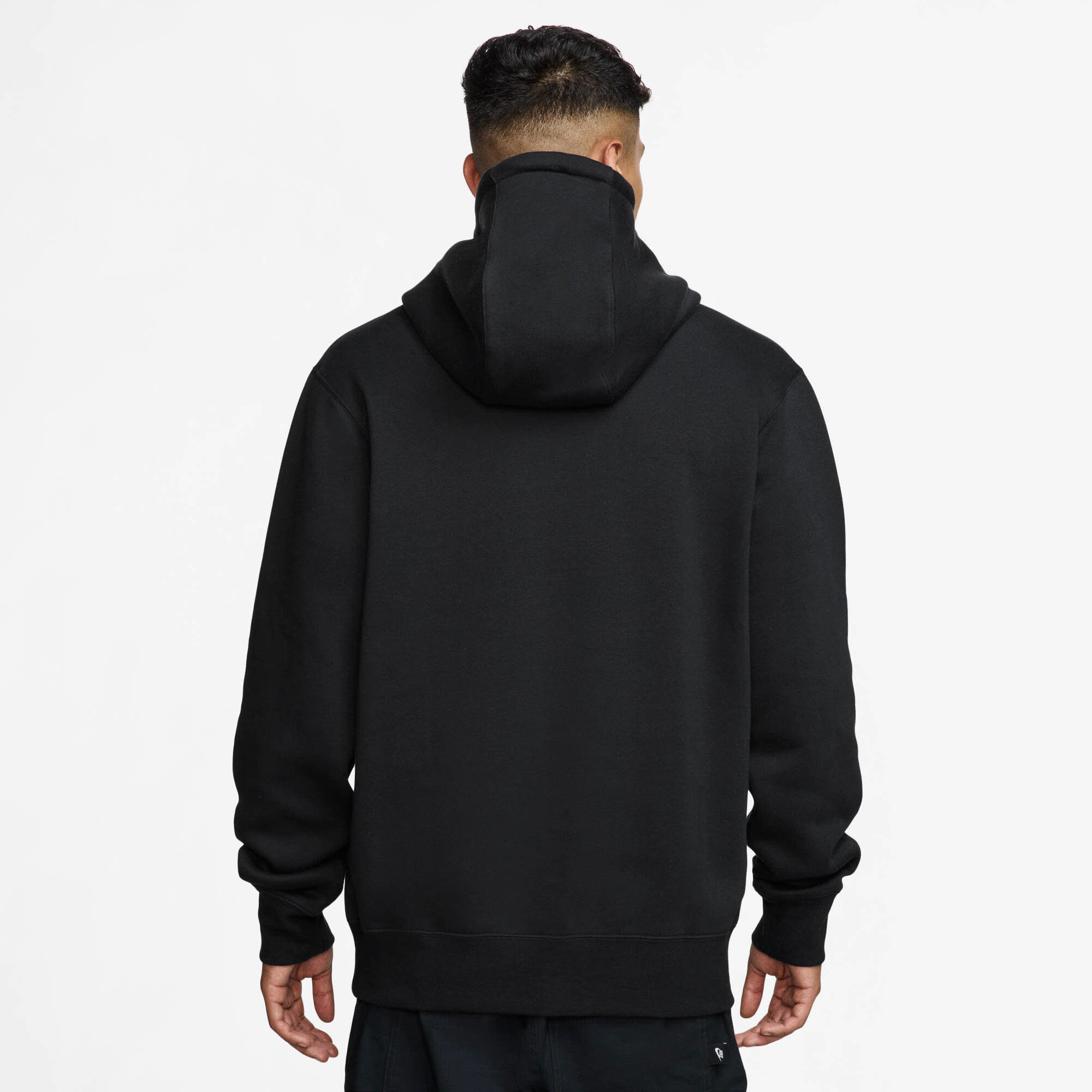 NIKE CLUB BB PO GFX HOODIE Herren schwarz