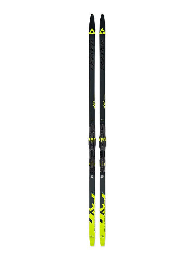 Fischer TWIN SKIN SUPERLITE STIFF EF Classic Langlaufski Einsteiger 25/26 schwarz