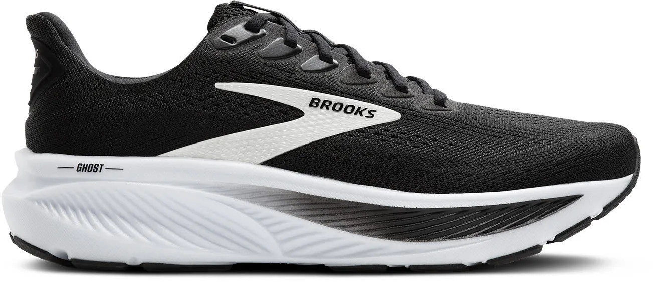 Brooks Ghost 17 Herren Laufschuhe Joggingschuhe schwarz/weiß/grau