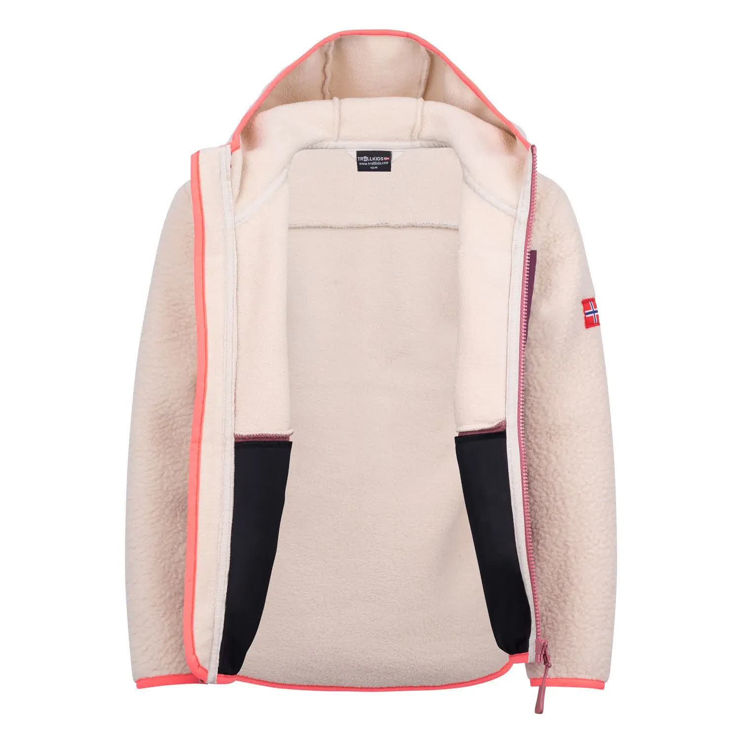 TROLLKIDS Kids Aurlandsfjord Jacket Mädchen Fleecejacke rosa