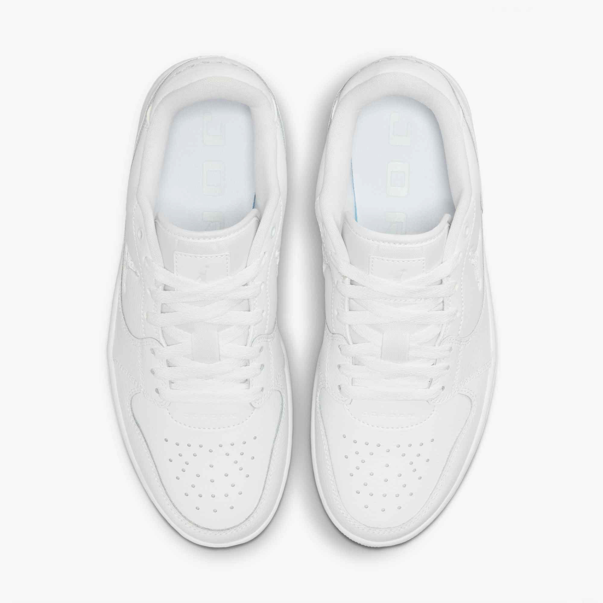 NIKE WMNS JORDAN COURT CONNECT LOW Damen Sneaker Freizeitschuhe weiß