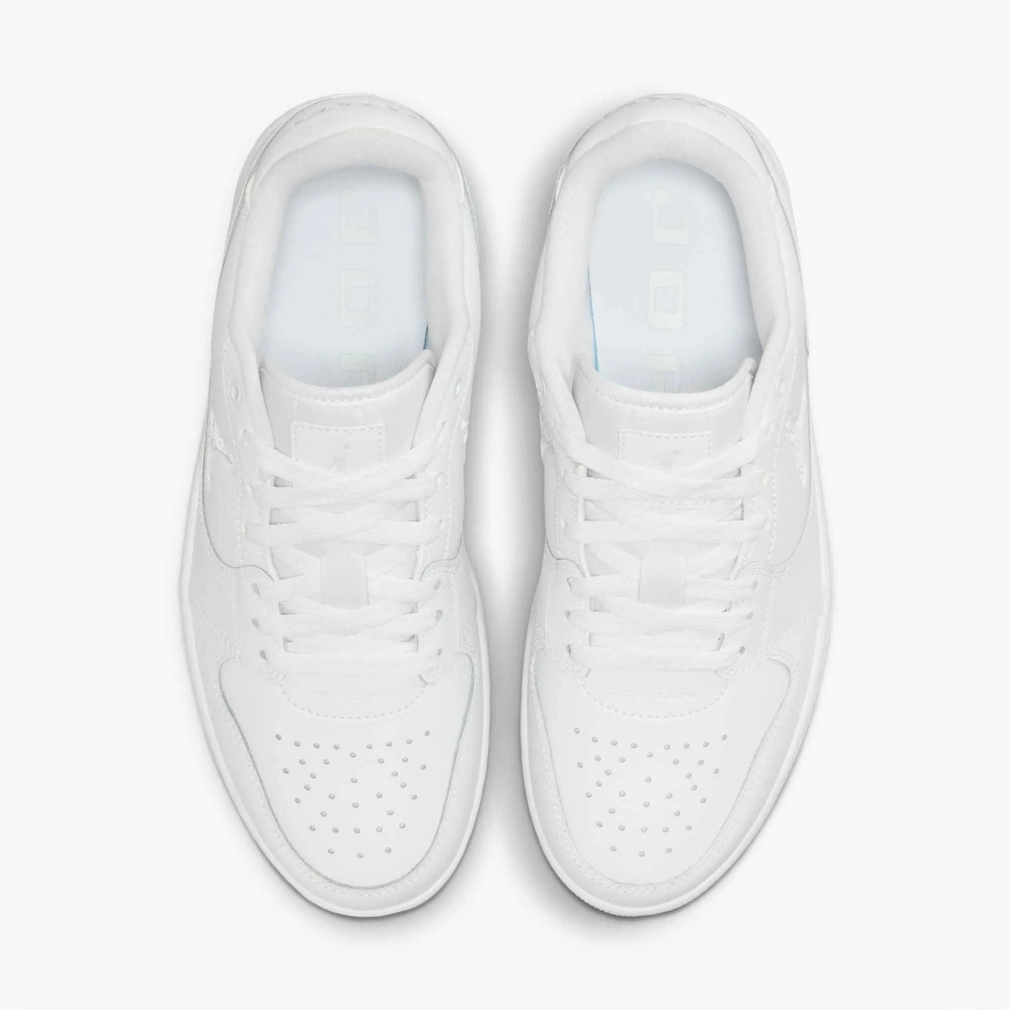 NIKE WMNS JORDAN COURT CONNECT LOW Damen Sneaker Freizeitschuhe weiß