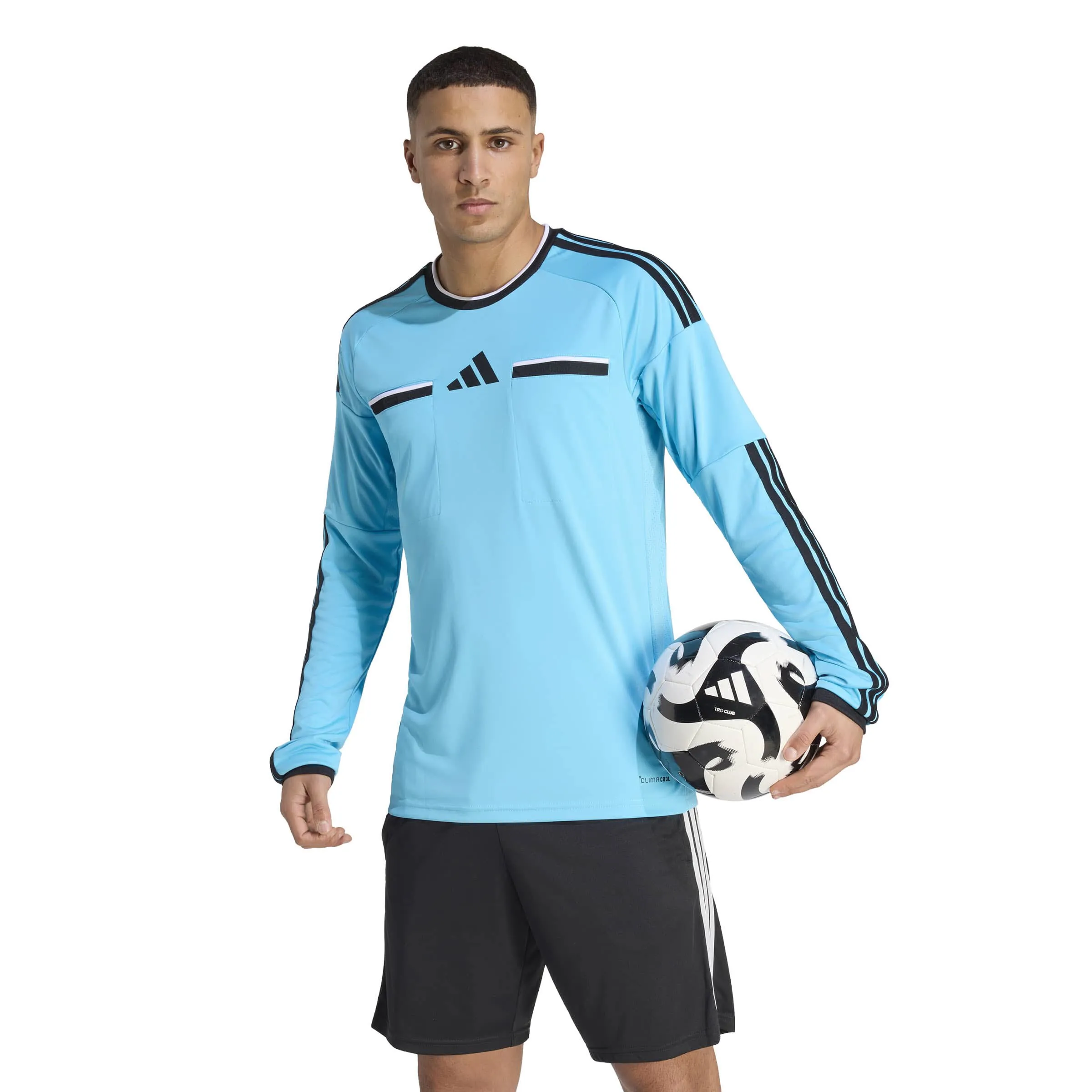 adidas Referee 26 Jersey Long Sleeve Herren Schiedsrichter Trikot blau