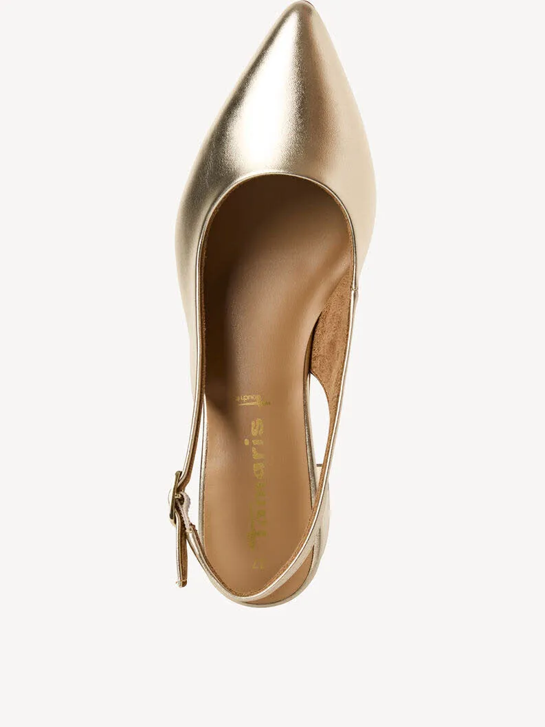 Tamaris Slingpumps Damen metallic