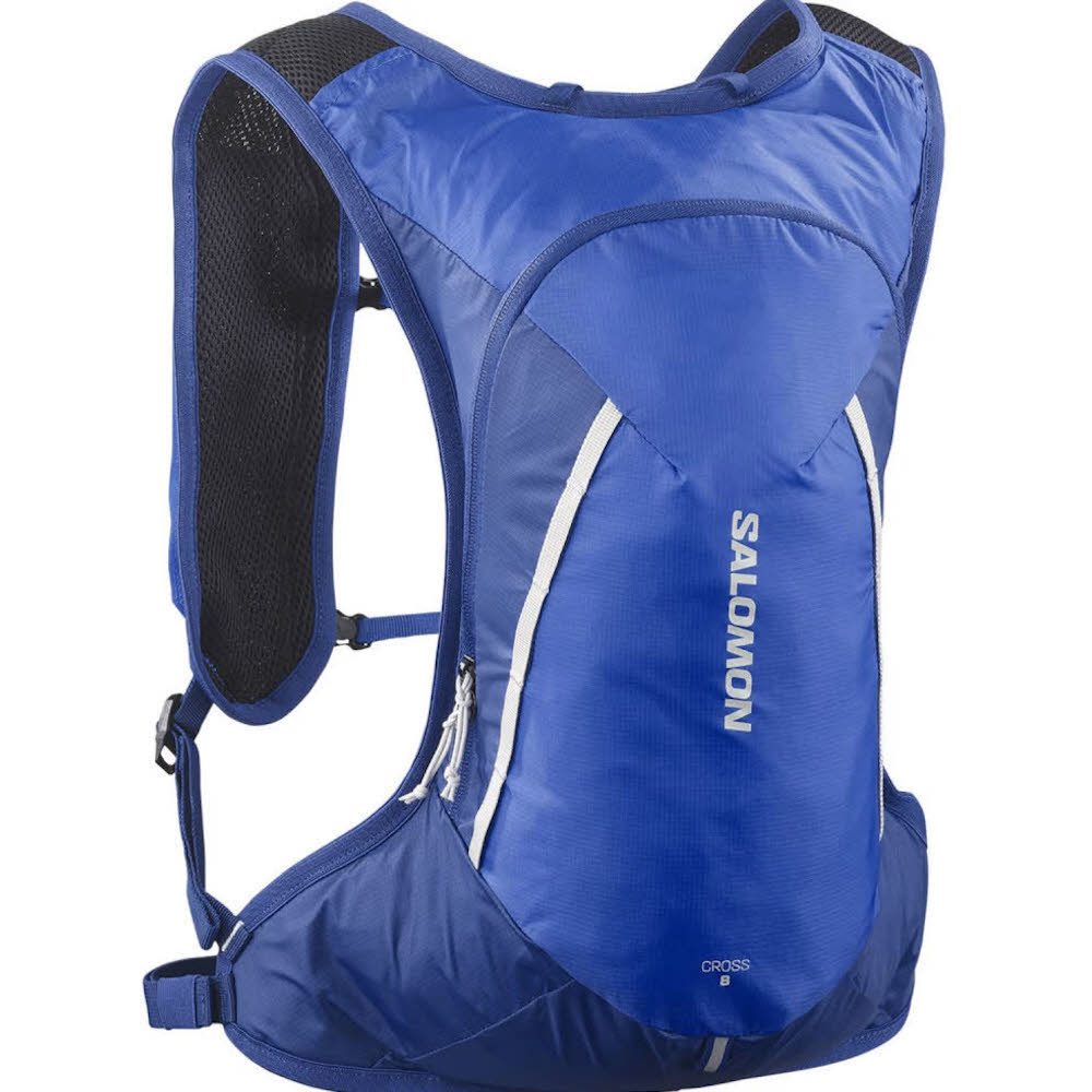 Salomon Cross 8 Lauf-Rucksack unisex blau