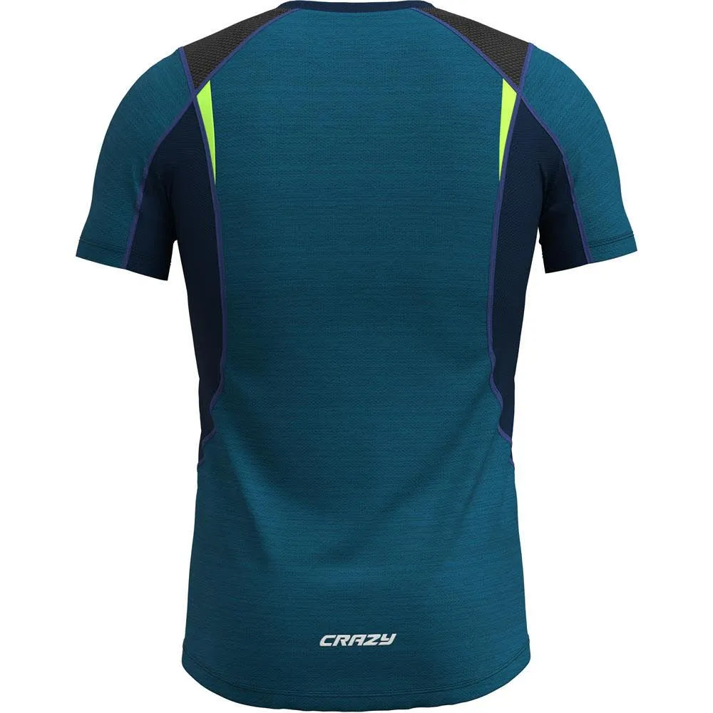 Crazy Idea SHIRT VIPER Herren T-Shirt Funktionsshirt blau