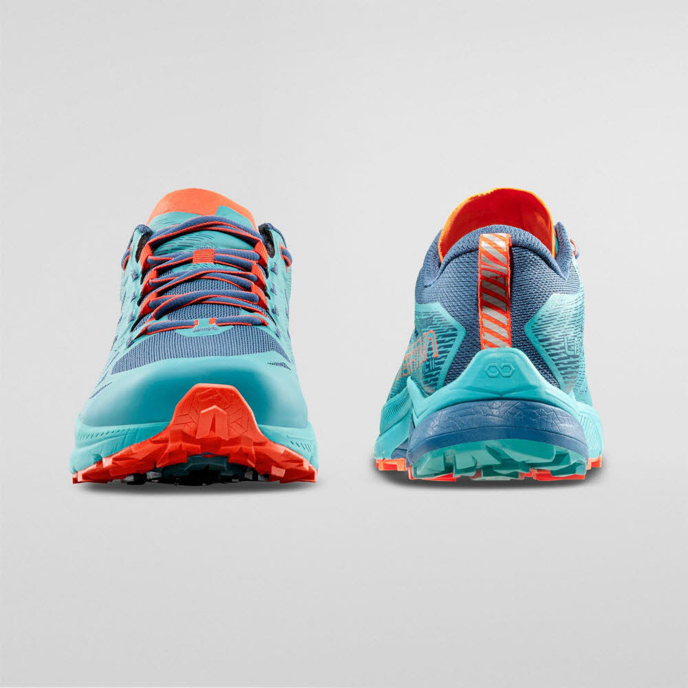 La Sportiva Jackal II Woman GTX Damen Trailrunning Laufschuhe storm blue/lagoon