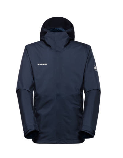 Mammut Alto HS Hooded Jacket Men Regenjacke Herren dunkelblau
