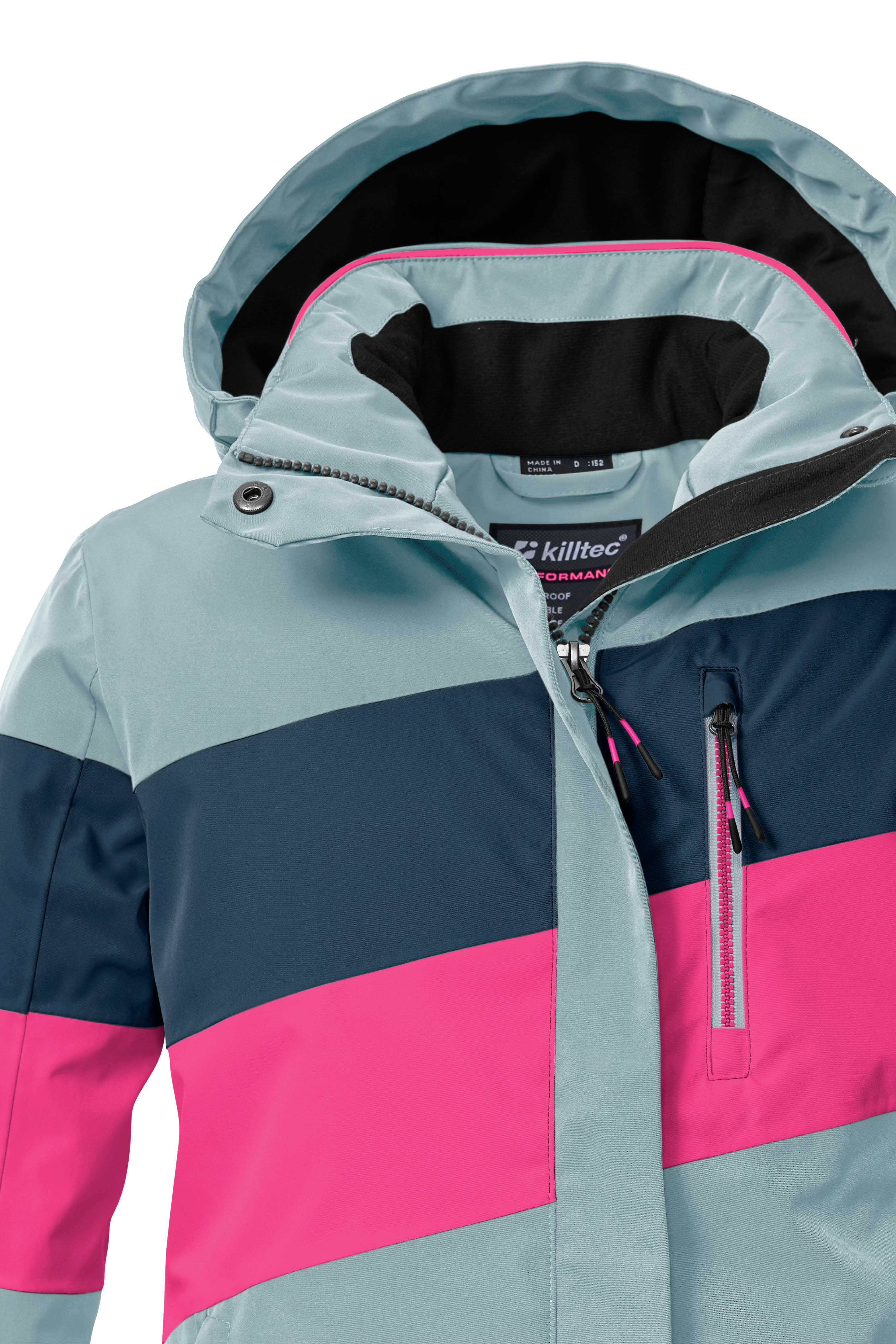 Killtec Skijacke Winterjacke Mädchen türkis
