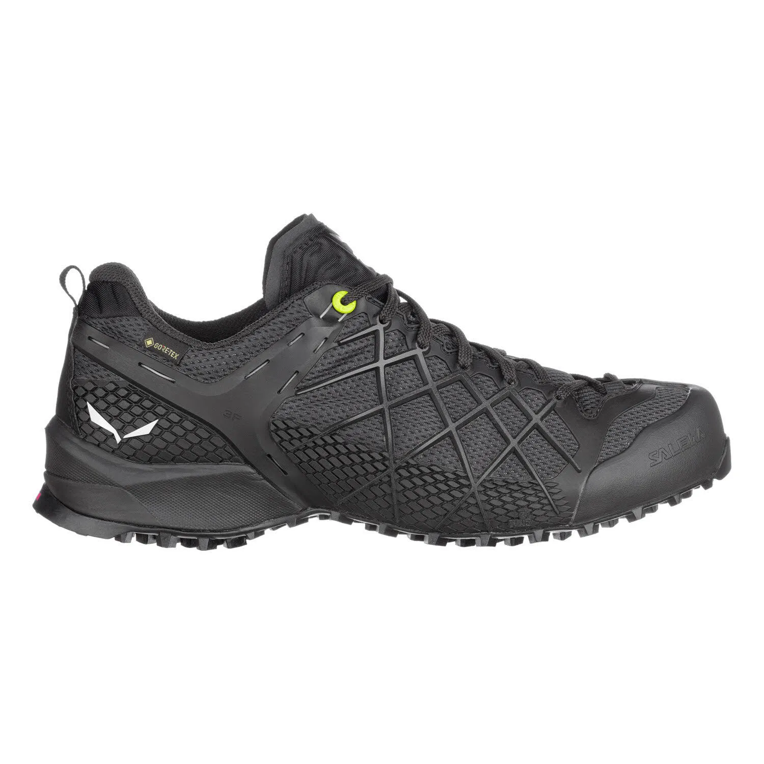 Salewa WILDFIRE GTX Herren Trekkingschuh Freizeit Sport Black Out / Silver NEU