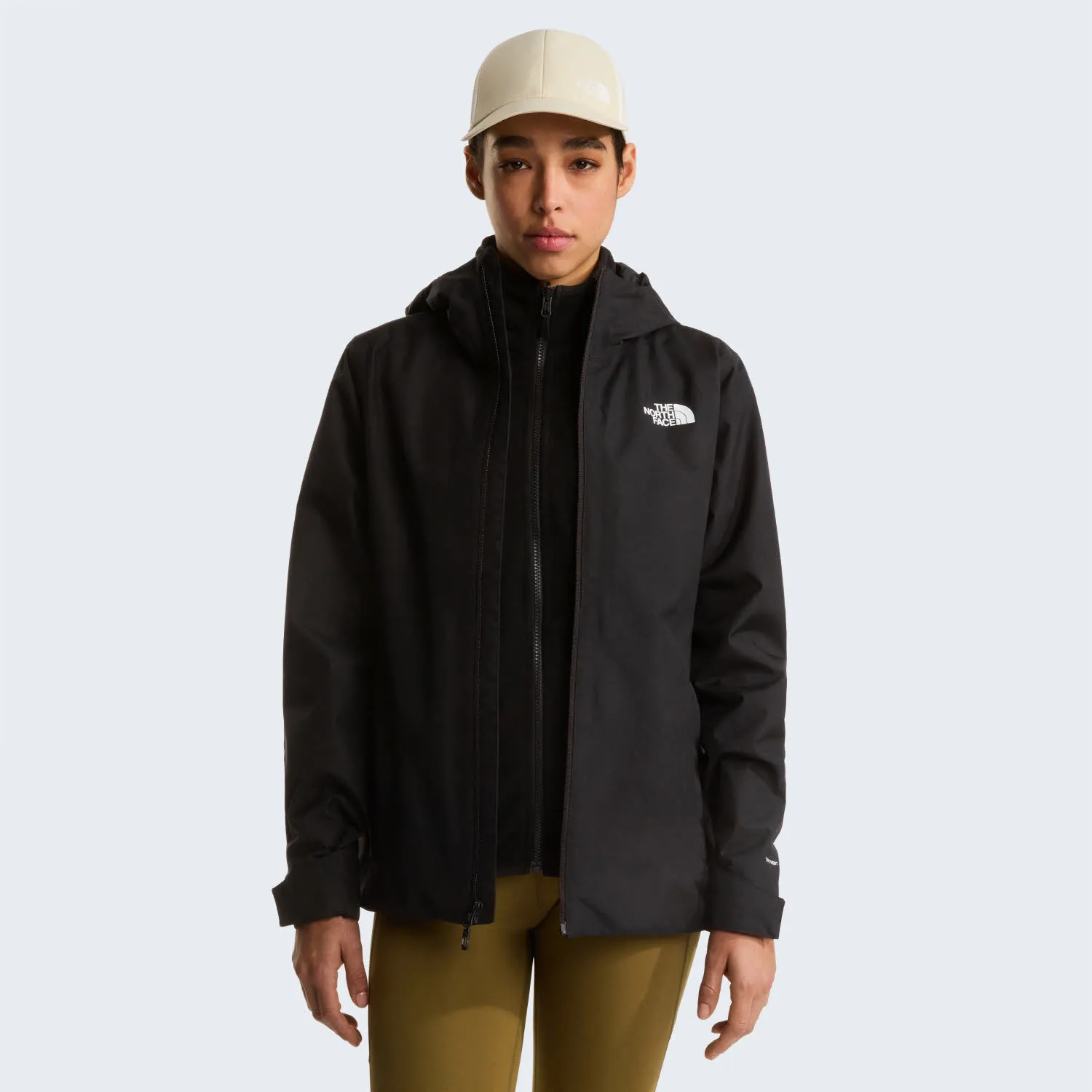 The North Face QUEST MONO TRICLIMATE Damen Kombijacke Outdoorjacke schwarz