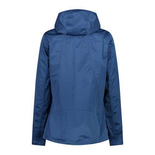 CMP WOMAN JACKET FIX HOOD Damen Regenjacke Outdoorjacke dusty blue NEU