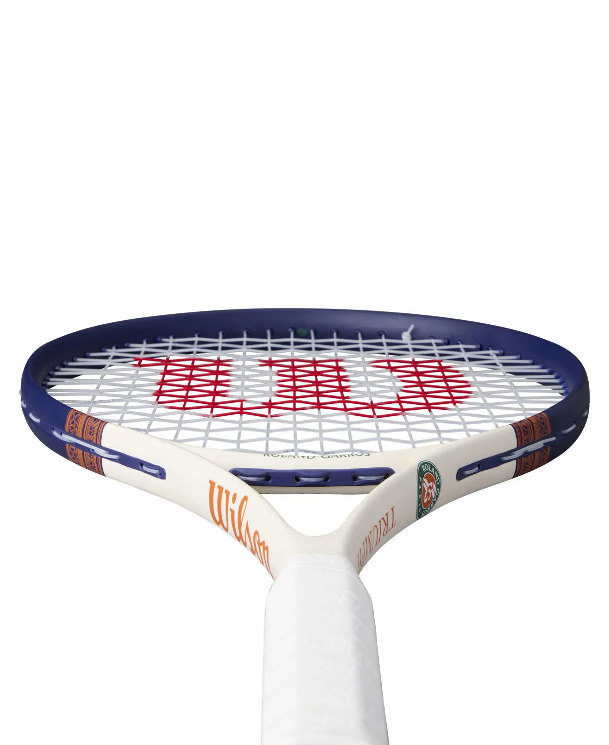 Wilson Roland-Garros 2026 Triumph Unisex Tennisschläger blau/weiß