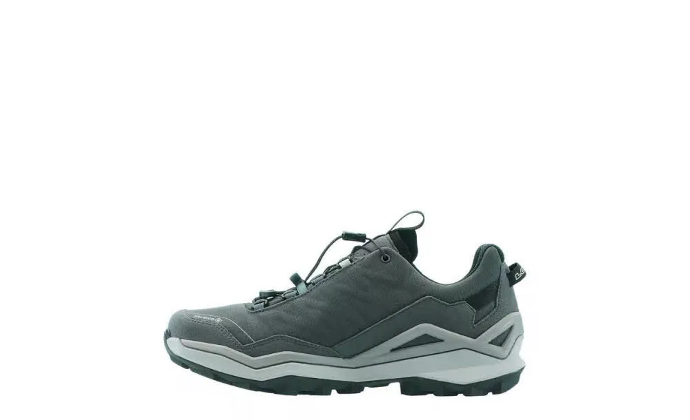 LOWA® MADDOX PRO GTX LO SL Herren Wanderschuhe Trekkingschuhe Low grau/grau