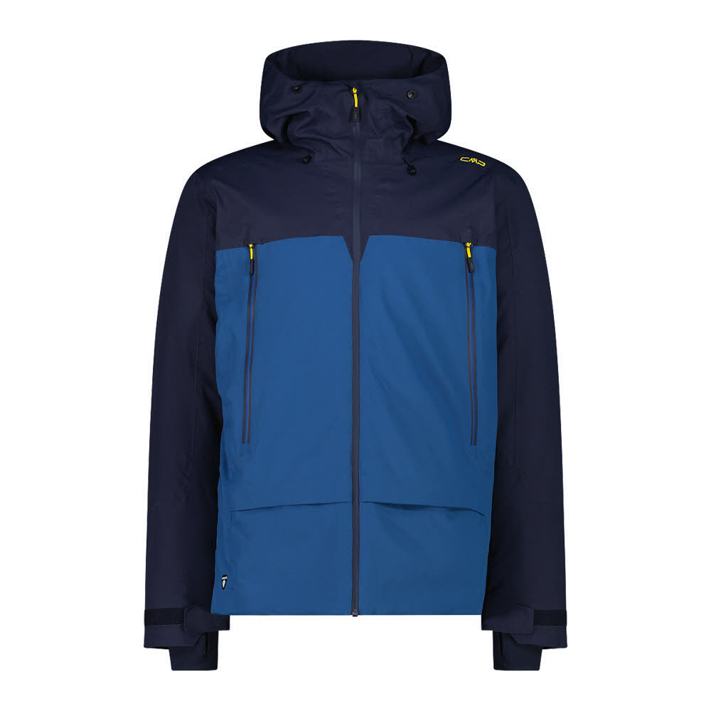 CMP MAN JACKET FIX HOOD Damen Skijacke Winterjacke bluestone