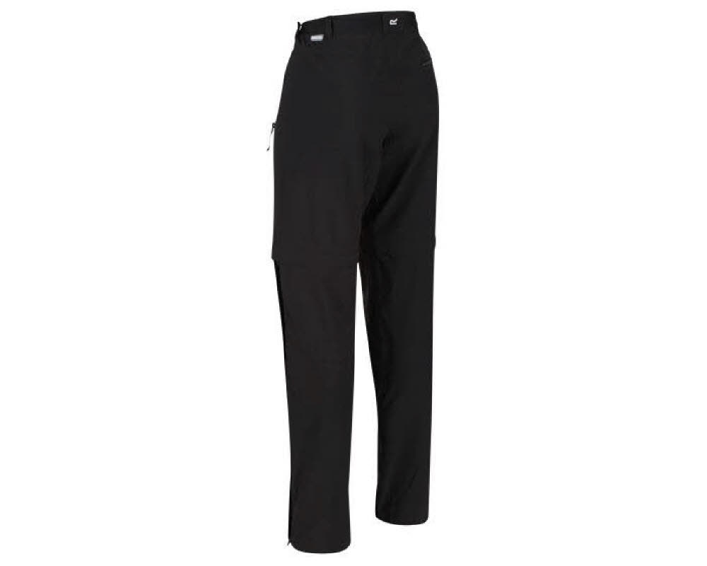 Regatta Xert Str Z/O III Herren Zip-Off Wanderhose Trekkinghose schwarz NEU