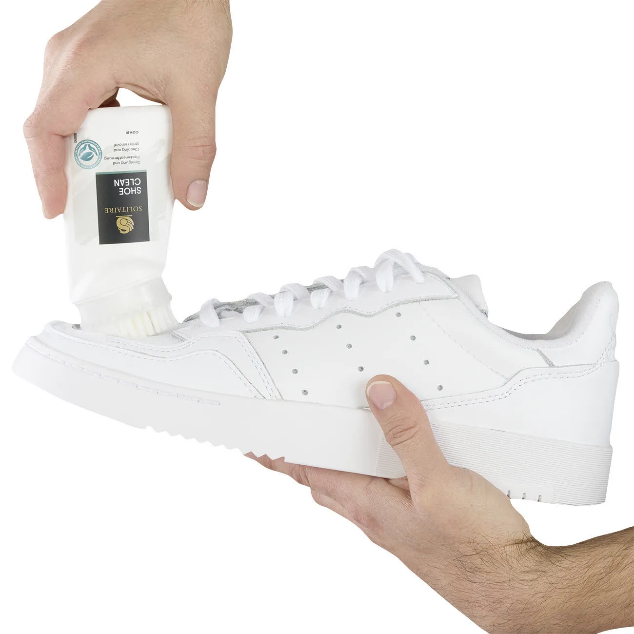 Solitaire SHOE CLEAN Schuhreiniger für Leder & Textil 75ml