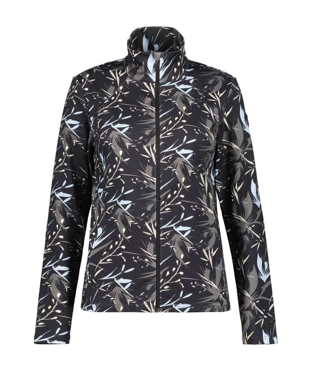 Luhta Armisvesi Damen Jacke Longsleeve Midlayer Zip-Jacke schwarz