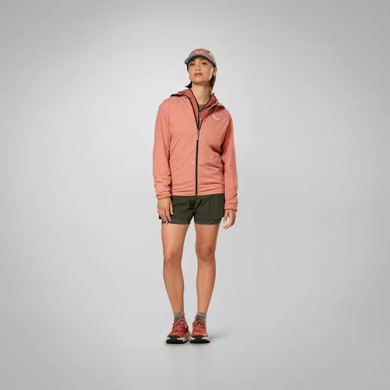 Salewa Pedroc Wind Light Jacke Mit Kapuze Damen pink