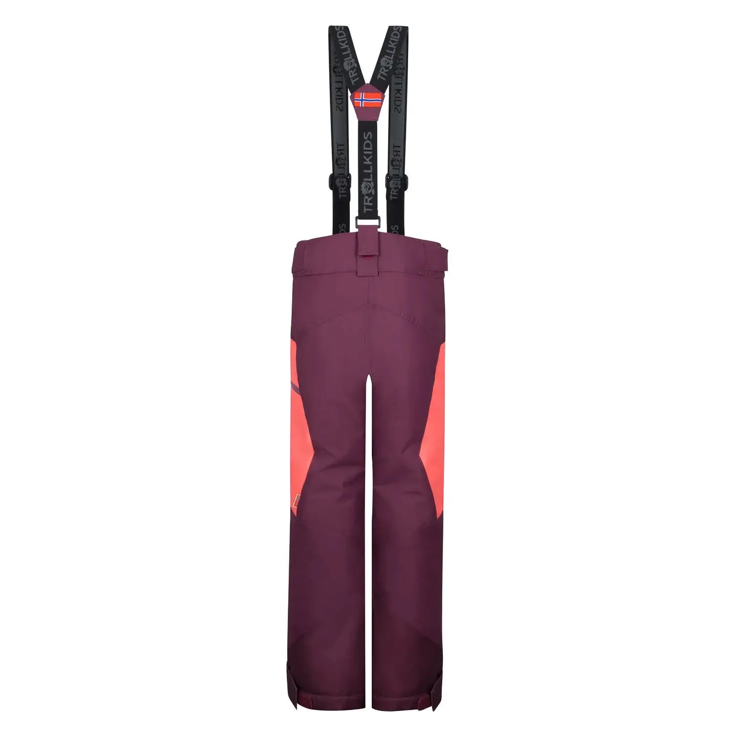 Trollkids Kongsberg Ski Pant Kinder Mädchen Skihose Schneehose dunkelrot