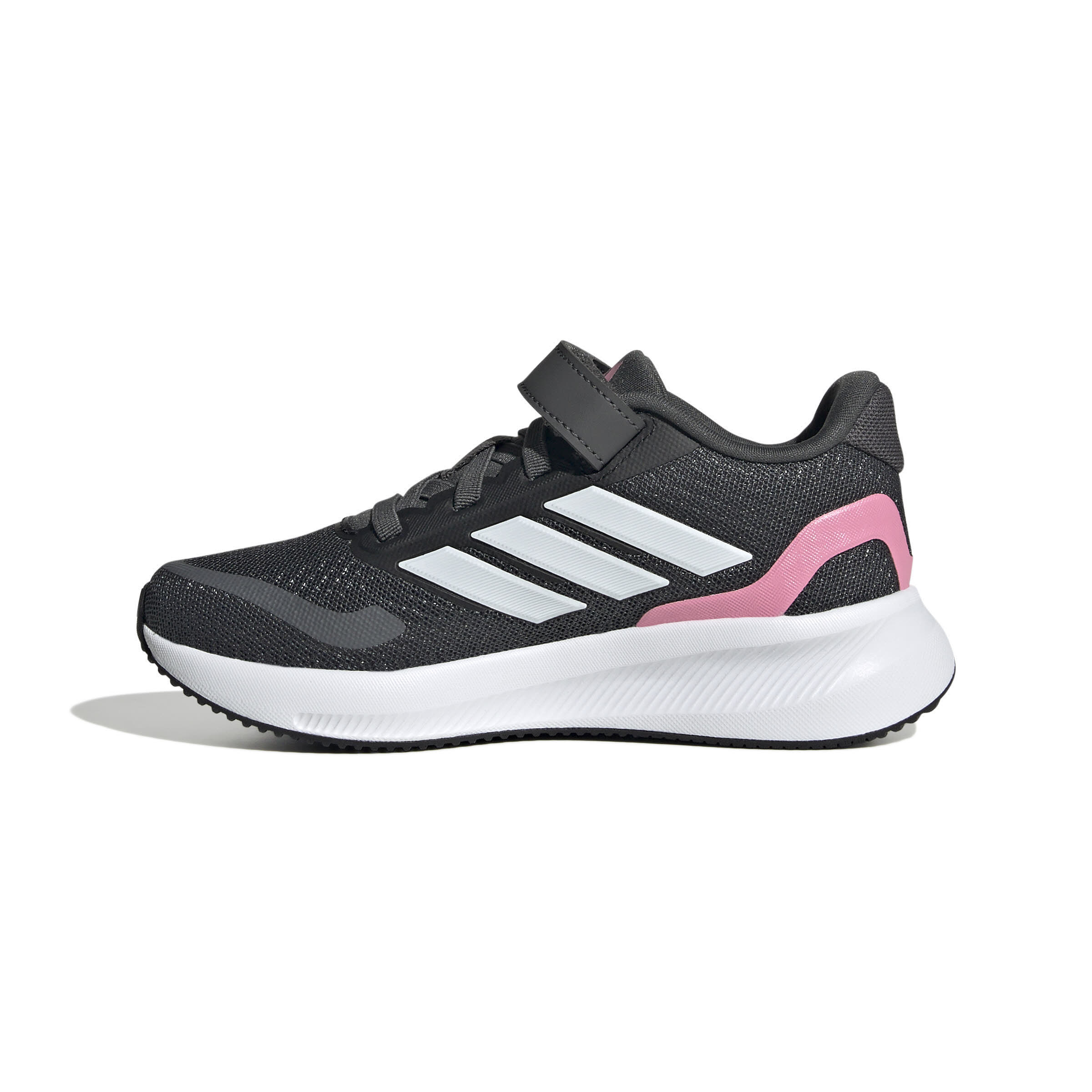 adidas RUNFALCON 5 EL C Mädchen Outdoorschuhe Sportschuhe dunkelgrau