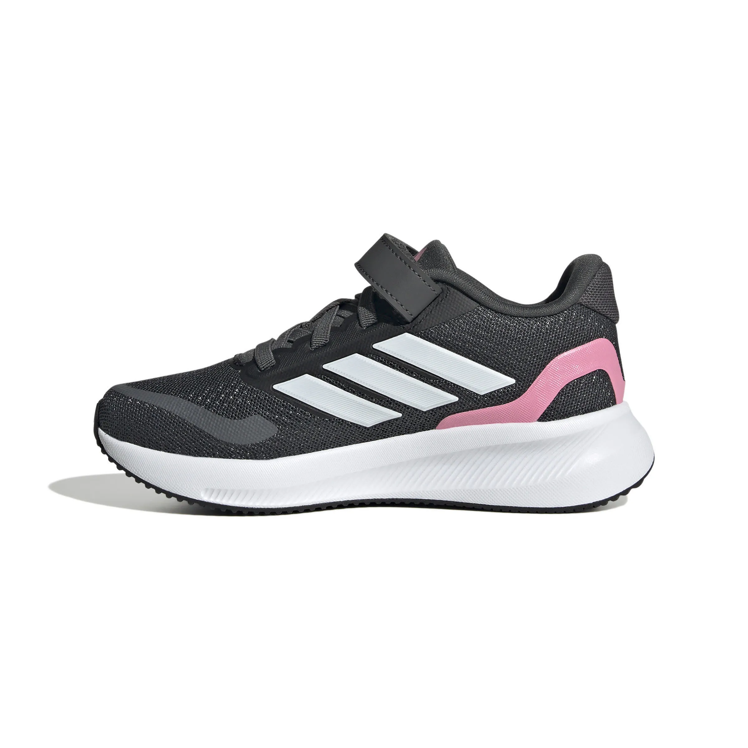adidas RUNFALCON 5 EL C Mädchen Outdoorschuhe Sportschuhe dunkelgrau