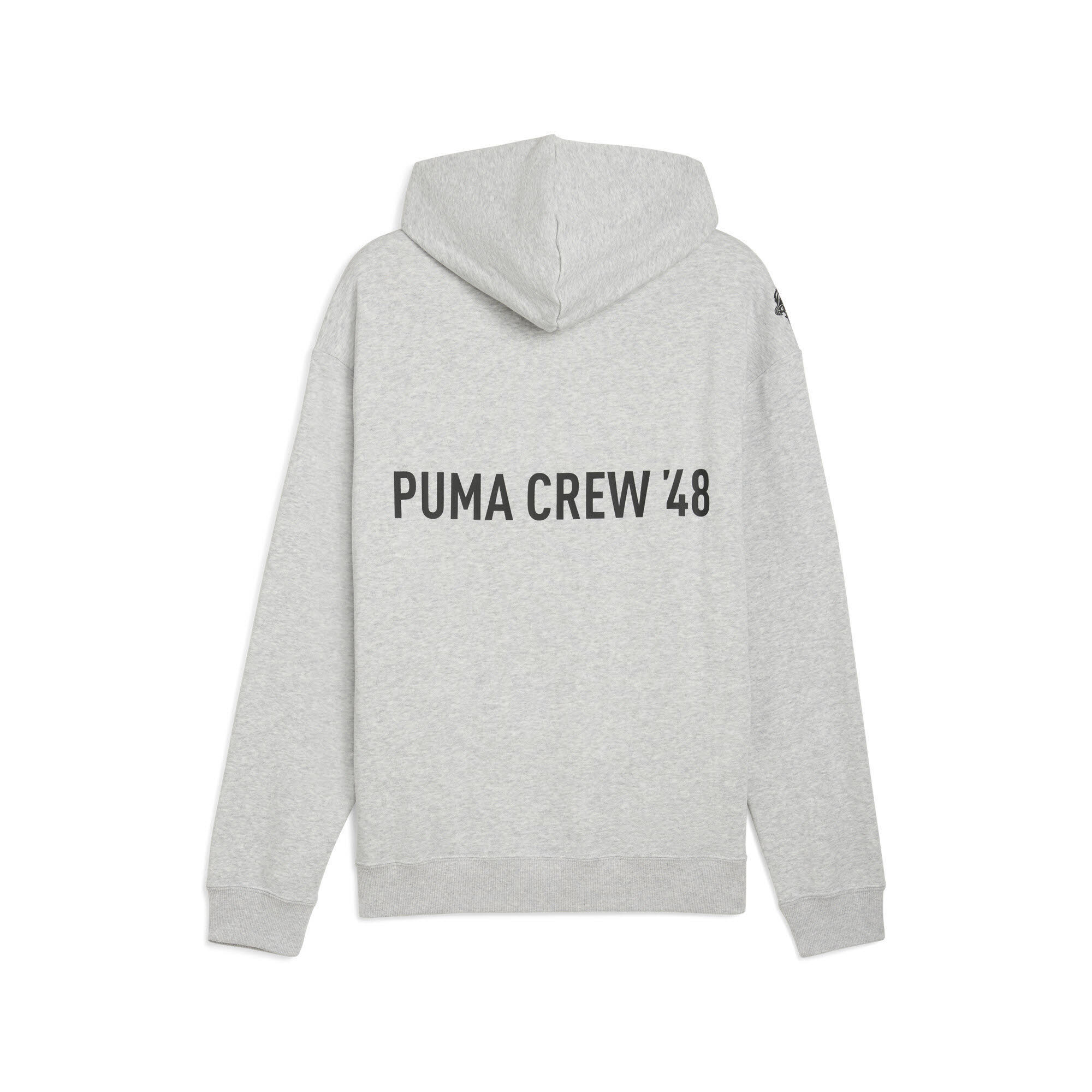 Puma GRAPHIC FRENCH TERRY HOODIE Herren Hoodie grau