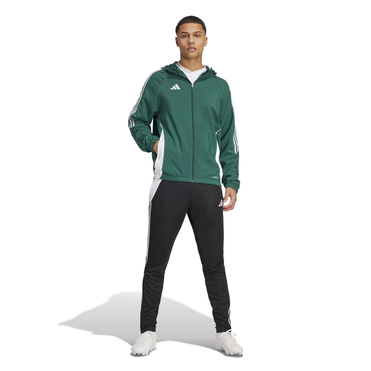 adidas Tiro24 Windbreaker Herren Windjacke Outdoorjacke grün