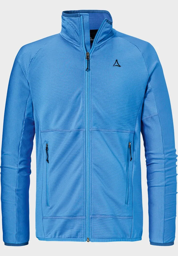 Schöffel Fleece Jk Style Cascata MNS Herren Fleecejacke blau
