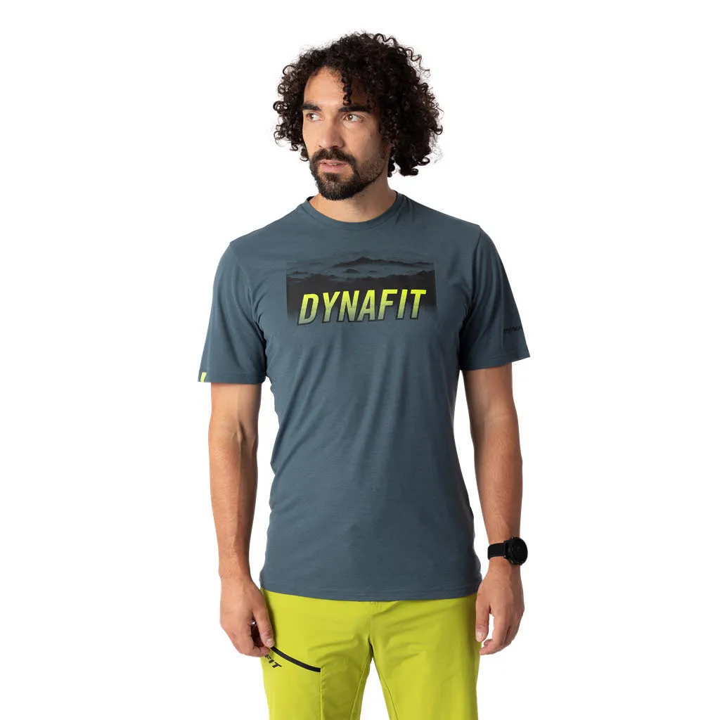 Dynafit TRANSALPER GRAPHIC S/S TEE M Herren T-Shirt Funktionsshirt cinder