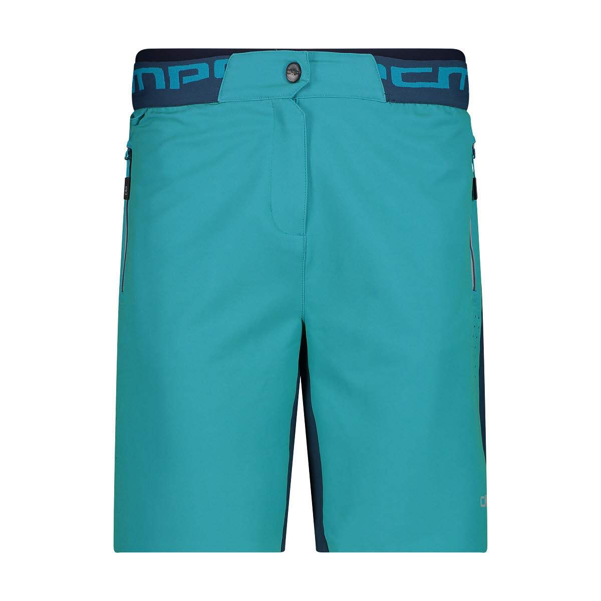 CMP Freebike-Bermuda Radsport-Short Radhose Damen türkis blaugrün