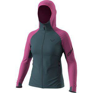 Dynafit Transalper Polartec Kapuzenjacke Damen magenta