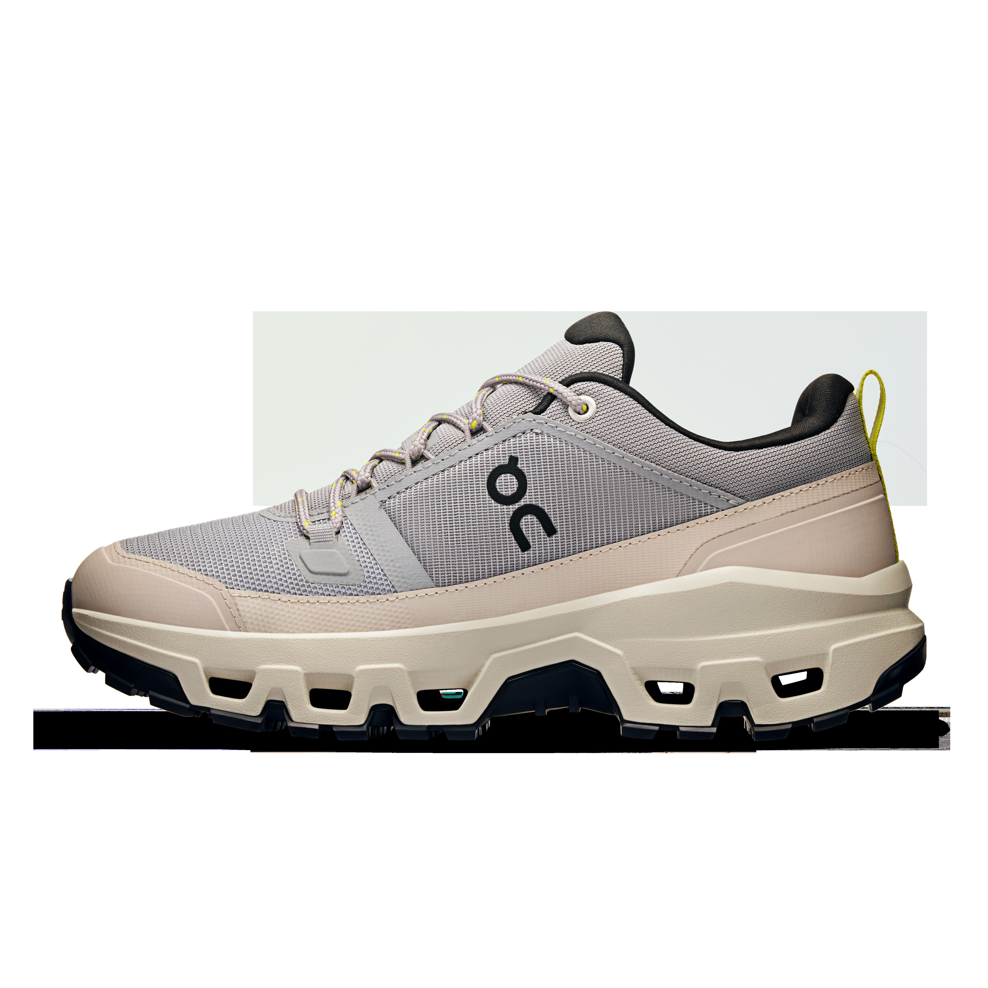 ON Cloudrock Low WP Trekkingschuhe Wanderschuhe Damen grau