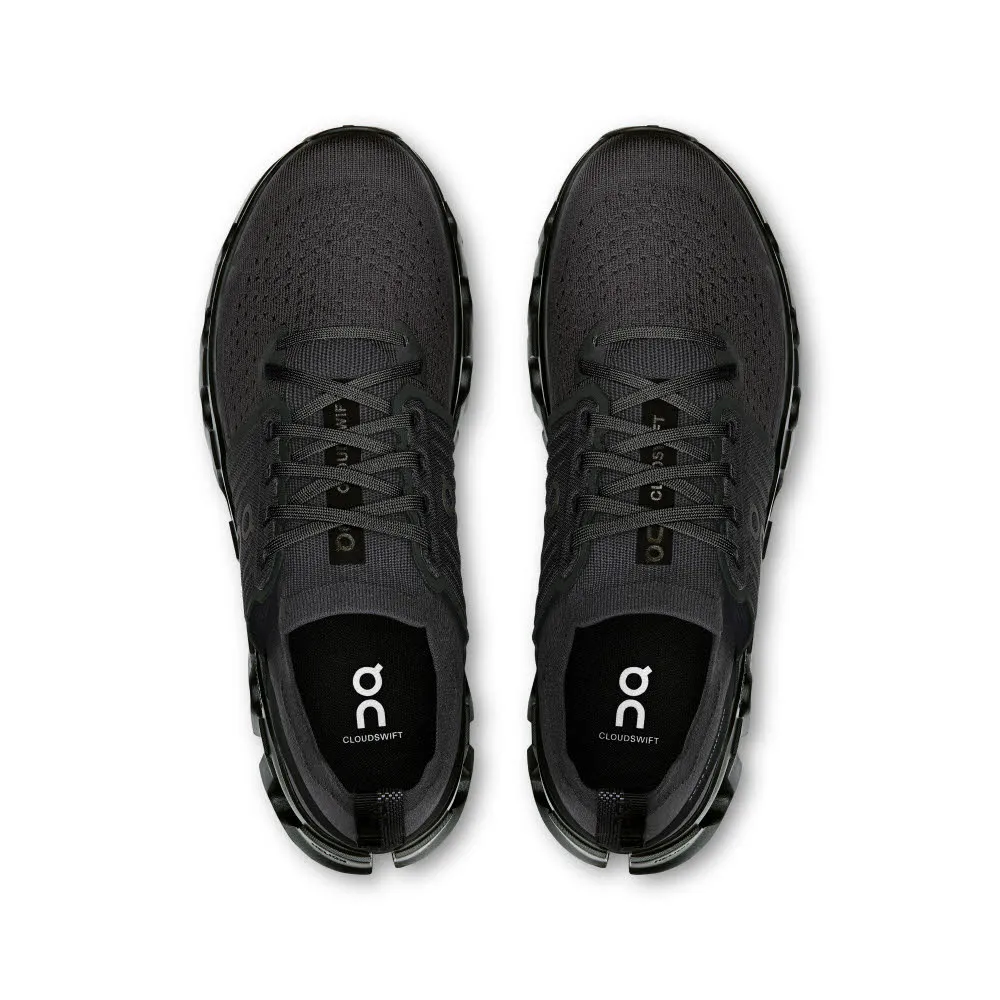 ON Cloudswift 4 Herren Joggingschuhe Laufschuhe black/eclipse
