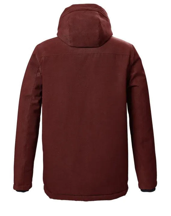 Killtec GW 71 Herren Winterjacke Kapuzenjacke rot