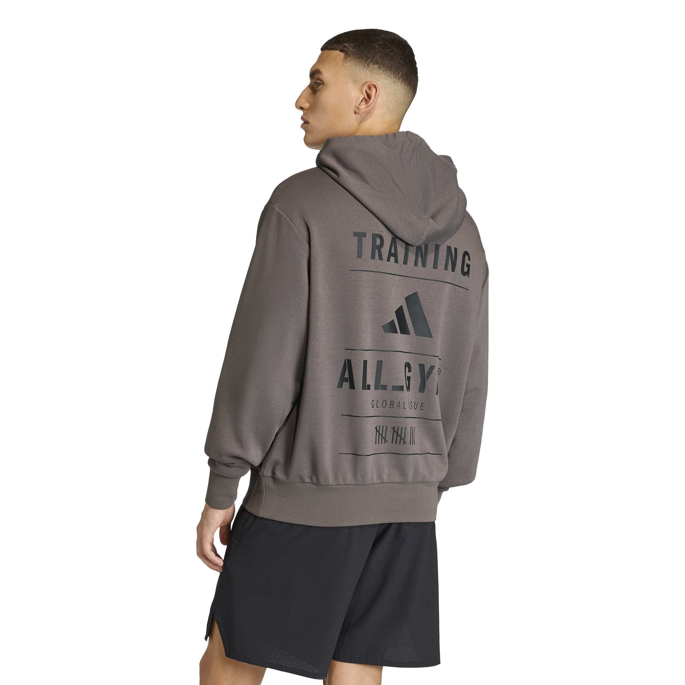 Adidas Hoodie unisex braun